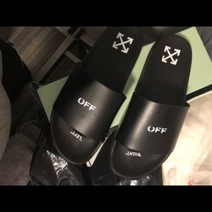 Deadstock off white slides